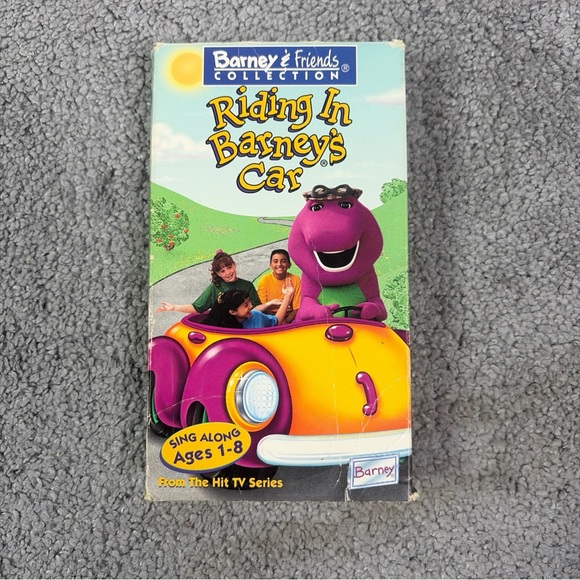 Barney - Riding in Barneys Car (VHS, 1995) Barney’s Birthday Working Tested (2) - Picture 2 of 4